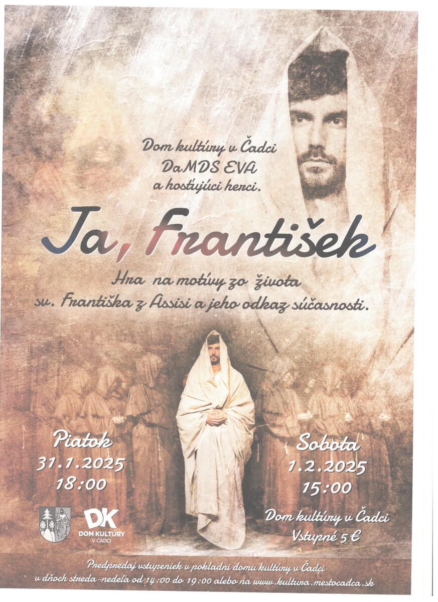 Pozvanka hra Ja Frantisek