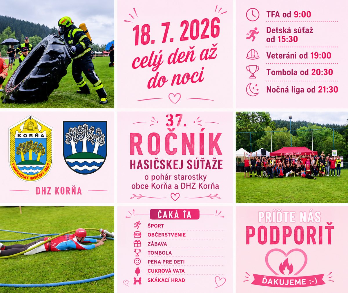 Pozvanka Hasicska sutaz 2026