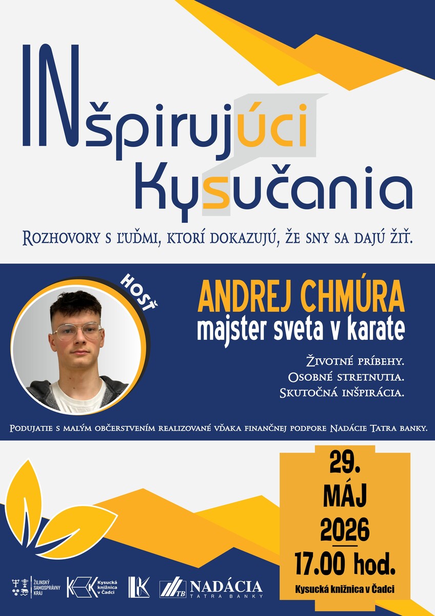 INspirujuci Kysucania Andrej Chmura