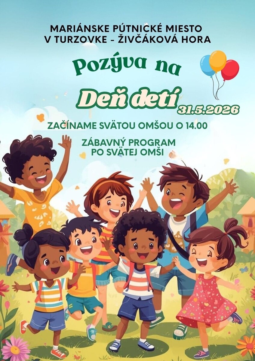 Pozvanka Den deti Zivcakova