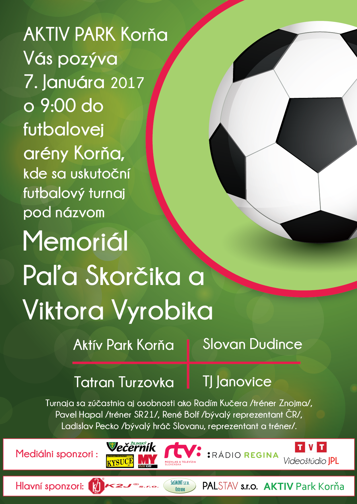 Pozvánka na futbal